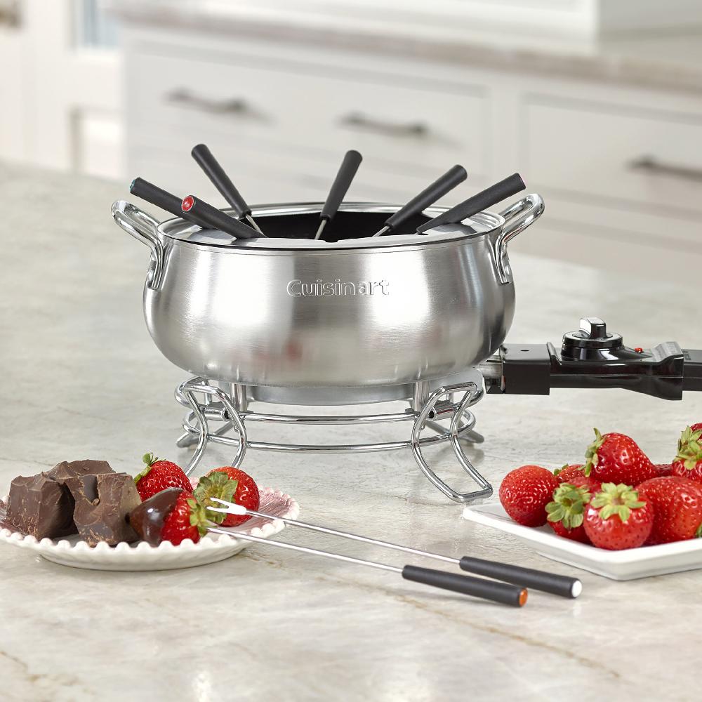 Cuisinart Electric Fondue Pot CFO-3SSP1 Stainless Steel P1