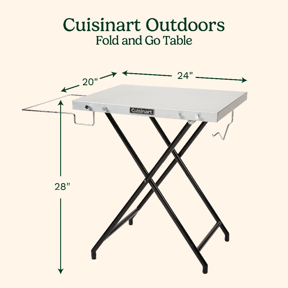 Cuisinart Fold 'n Go Prep Table & Grill Stand CPT-2110P
