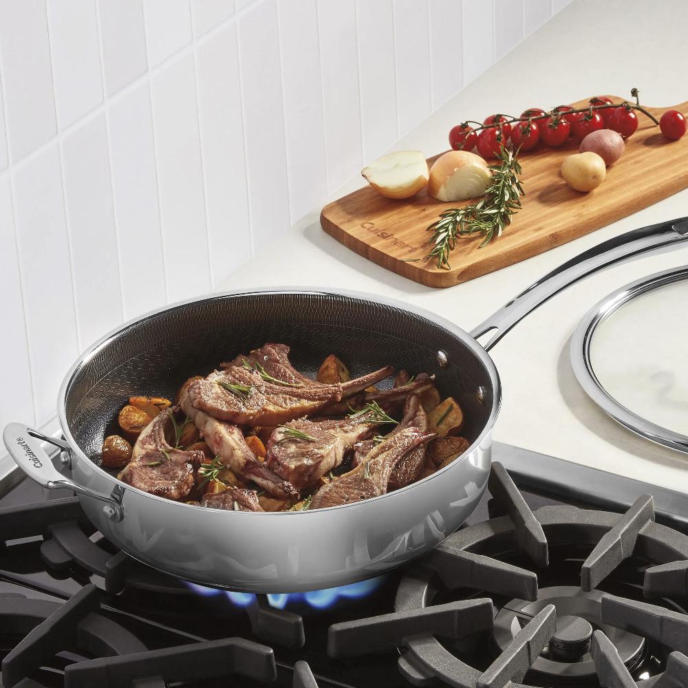 Cuisinart FusionPlus ™ 5qt Sauté Pan With Cast HH & Lid FPS33-30H