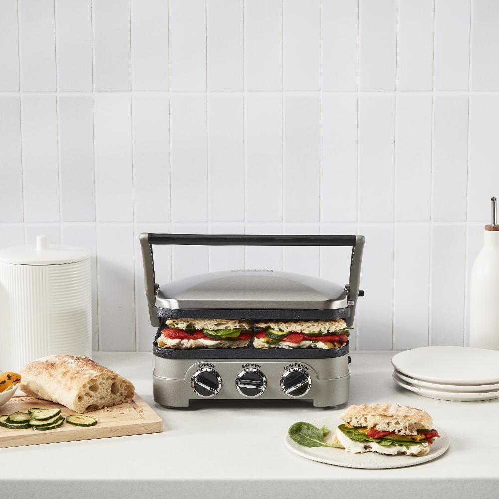 Cuisinart Griddler ® Indoor Grill - Griddle And Panini Press GR-4NNAS