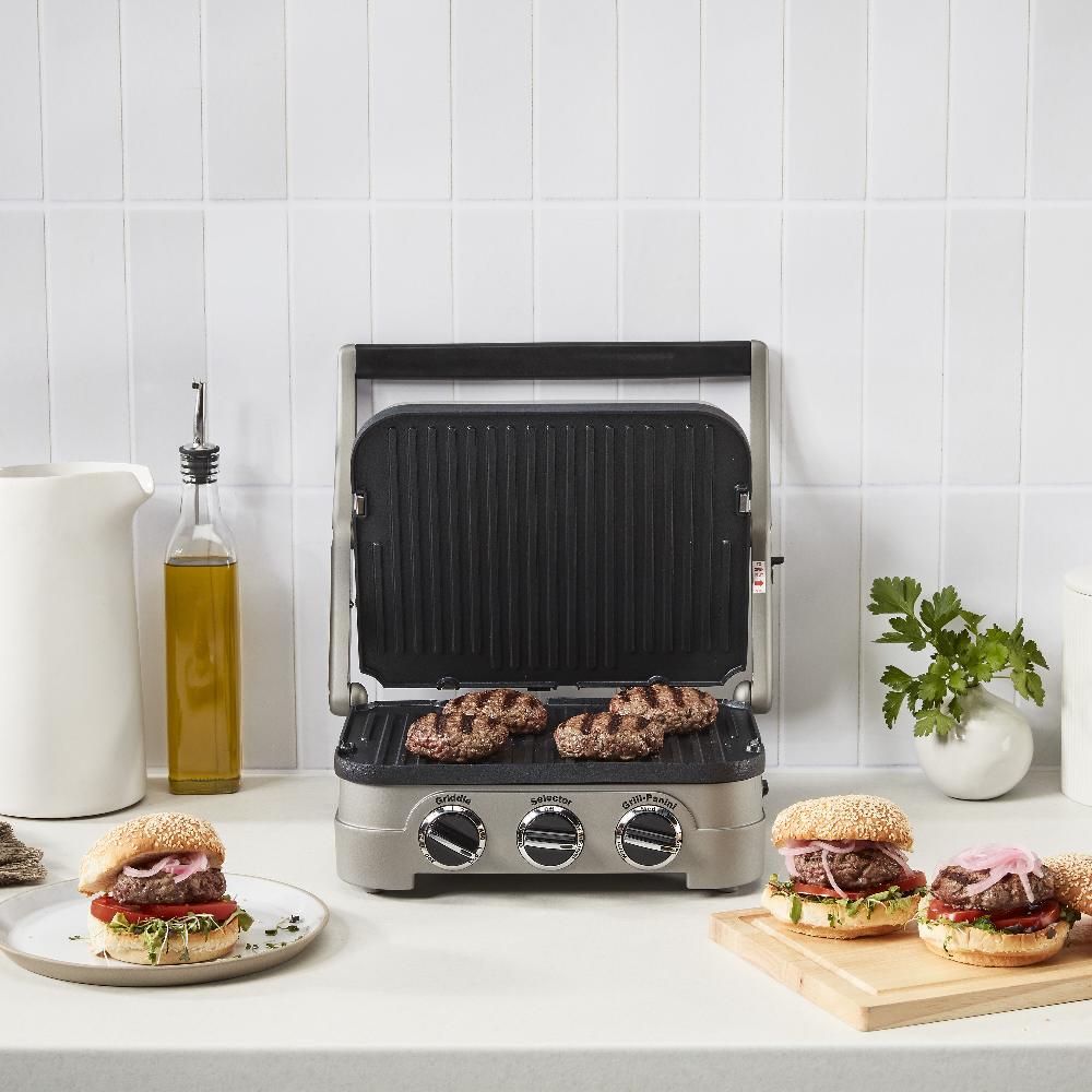 Cuisinart Griddler ® Indoor Grill - Griddle And Panini Press GR-4NNAS