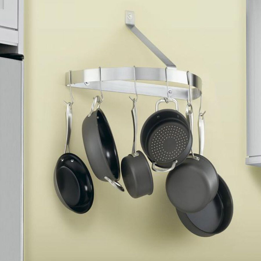 Cuisinart Half Circle Wall Rack CRHC-22B Brushed Stainless