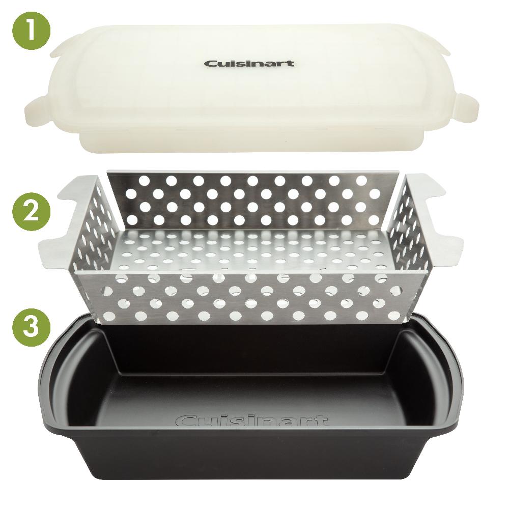 Cuisinart Marinade And Grilling Basket Set P-CMT-200A