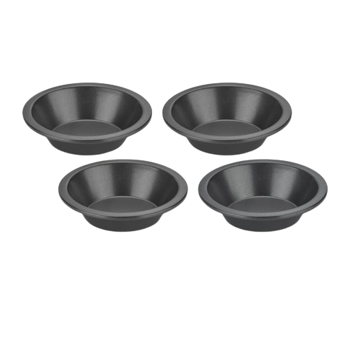 cuisinart Mini Round Pie Dishes (Set of 4) CMBM-4RPD Black