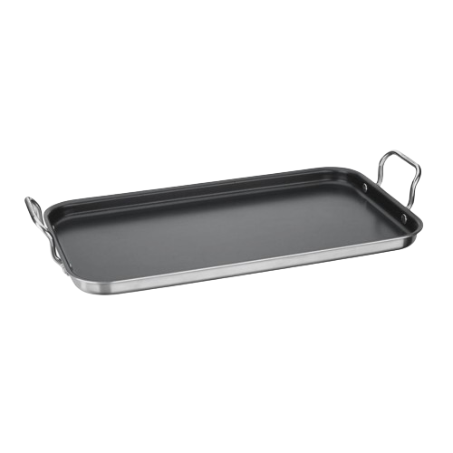 cuisinart Multiclad Pro ™ Tri-Ply Stainless Double Burner Griddle MCP45-25NSP1 Stainless Steel