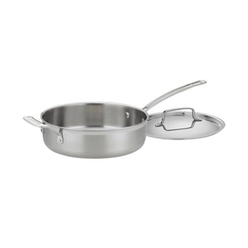 cuisinart MultiClad Pro Triple Ply Stainless Cookware 3.5 Quart Sauté Pan MCP33-24HN