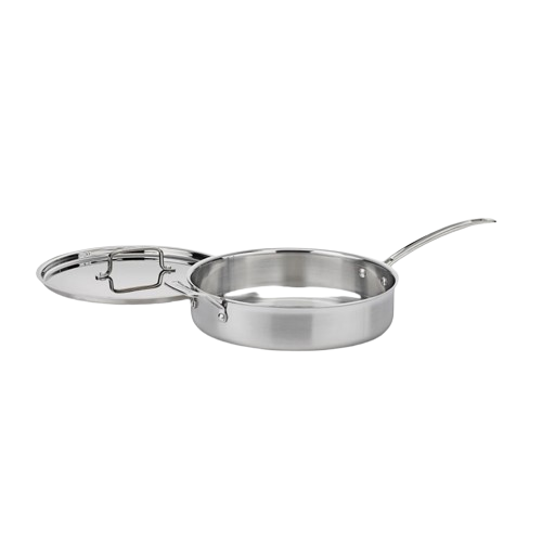 cuisinart MultiClad Pro Triple Ply Stainless Cookware 5.5 Quart Sauté Pan MCPS33-30HNP1
