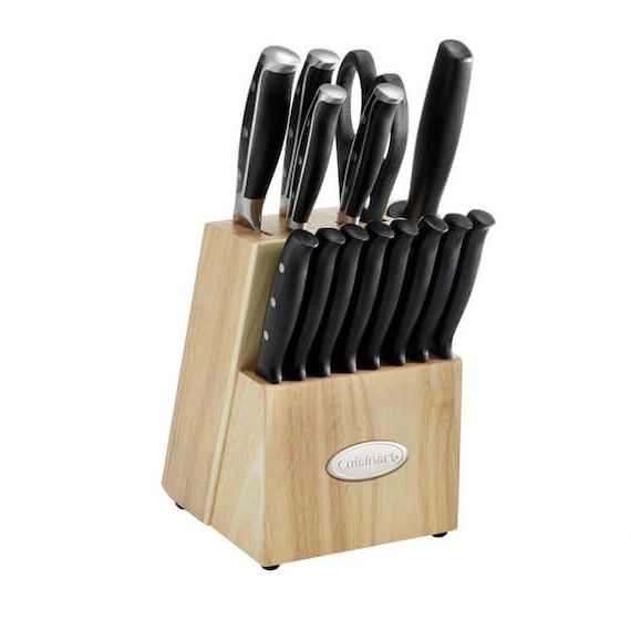 Cuisinart Nitrogen 15 Piece Cutlery Knife Block Set C77TRN-15P