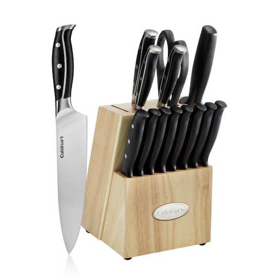 cuisinart Nitrogen 15 Piece Cutlery Knife Block Set C77TRN-15P