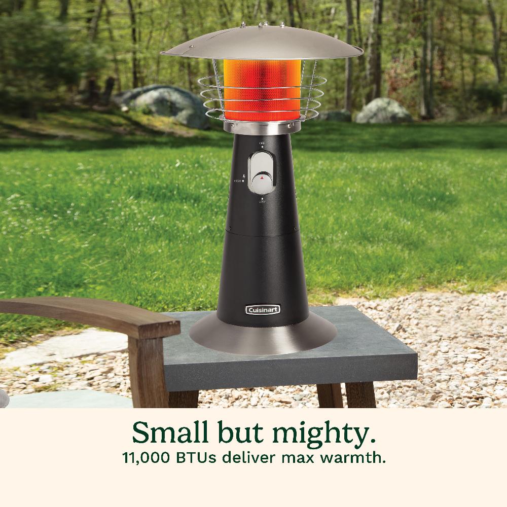 Cuisinart Portable Tabletop Patio Heater COH-500P Black
