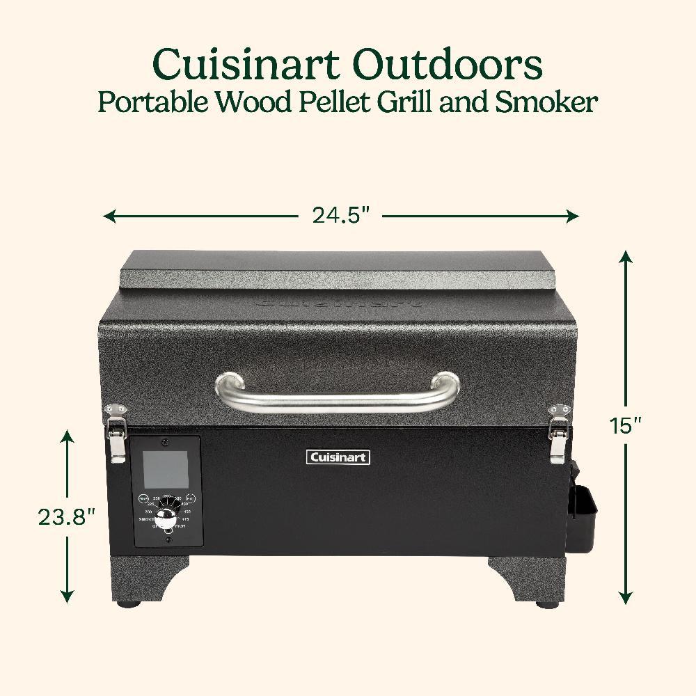 Cuisinart Portable Wood Pellet Grill And Smoker CPG-256