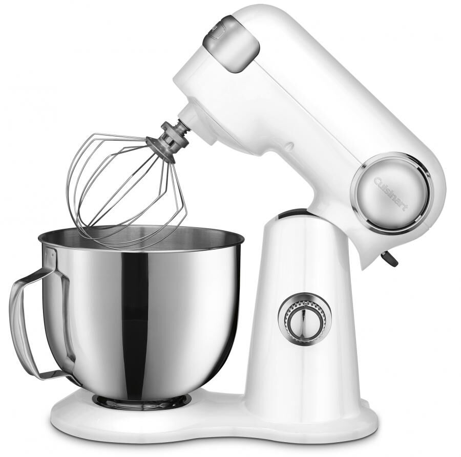 Cuisinart Precision Master 5.5-Quart Stand Mixer SM-50 White Linen
