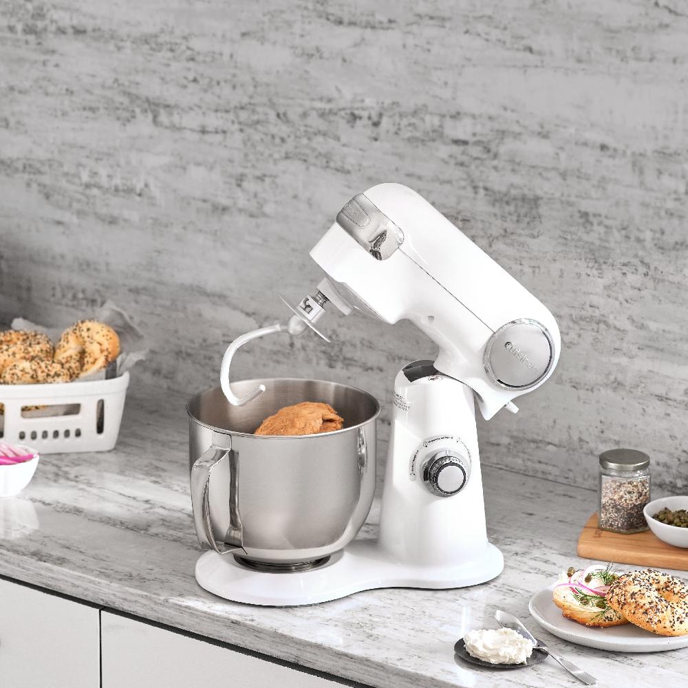 Cuisinart Precision Master 5.5-Quart Stand Mixer SM-50 White Linen