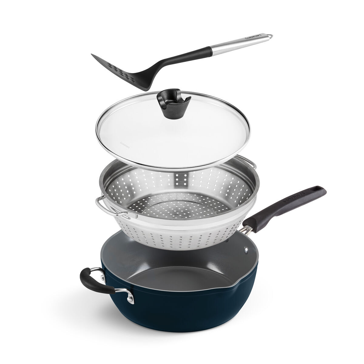 Cuisinart Preferred Pan 4-Pc Set PP4-26NV Nouveau Navy