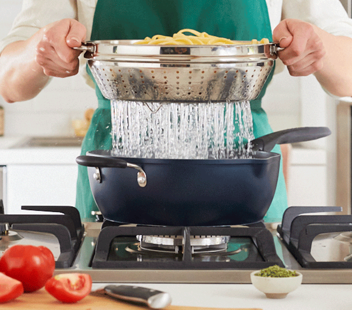 Cuisinart Preferred Pan 4-Pc Set PP4-26NV Nouveau Navy