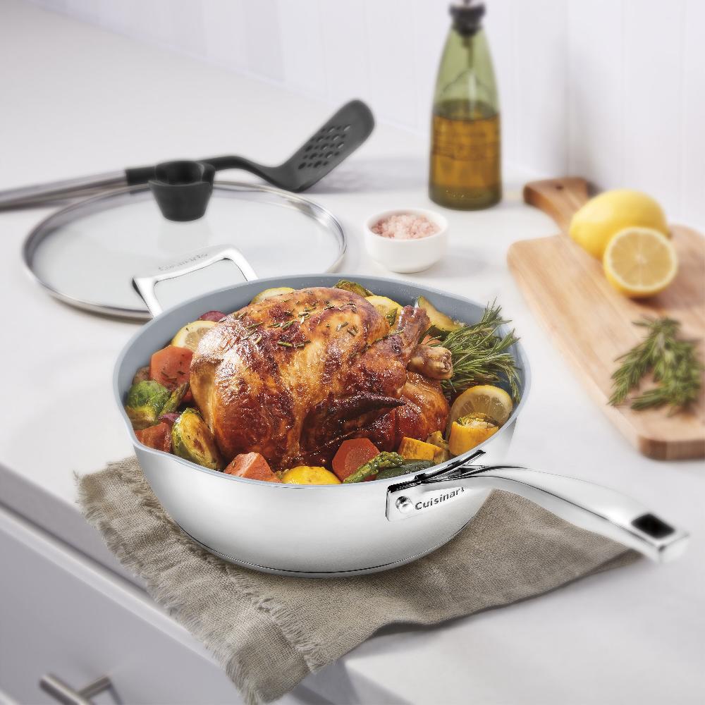 Cuisinart Preferred Pan 4-Pc Set Stainless Steel PPS4-26