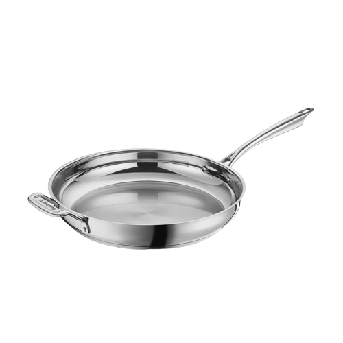 cuisinart Professional Series ™ Cookware 12" Skillet with Helper Handle 8922-30HP1 Stainless Steel
