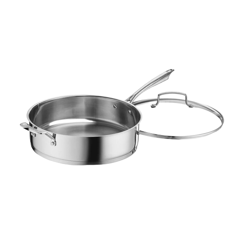 cuisinart Professional Series ™ Cookware 6 Quart Sauté Pan with Helper Handle & Cover 89336-30H