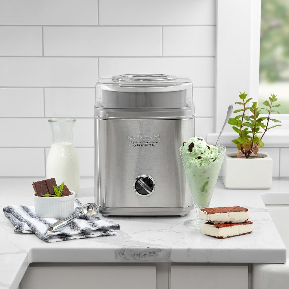 Cuisinart Pure Indulgence 2 Quart Frozen Yogurt-Sorbet & Ice Cream Maker ICE-30BCP1 Stainless Steel P1