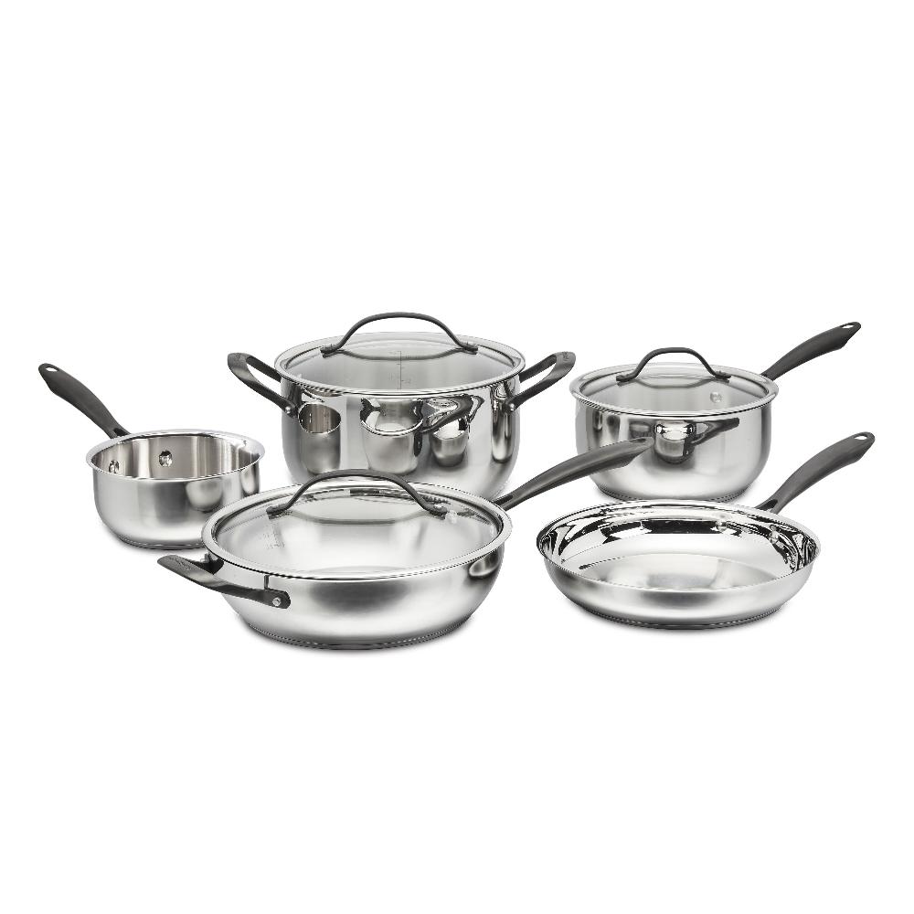cuisinart Radiant Pro Stainless with Brushed Titanium Finish 8-Pc Set 74-8