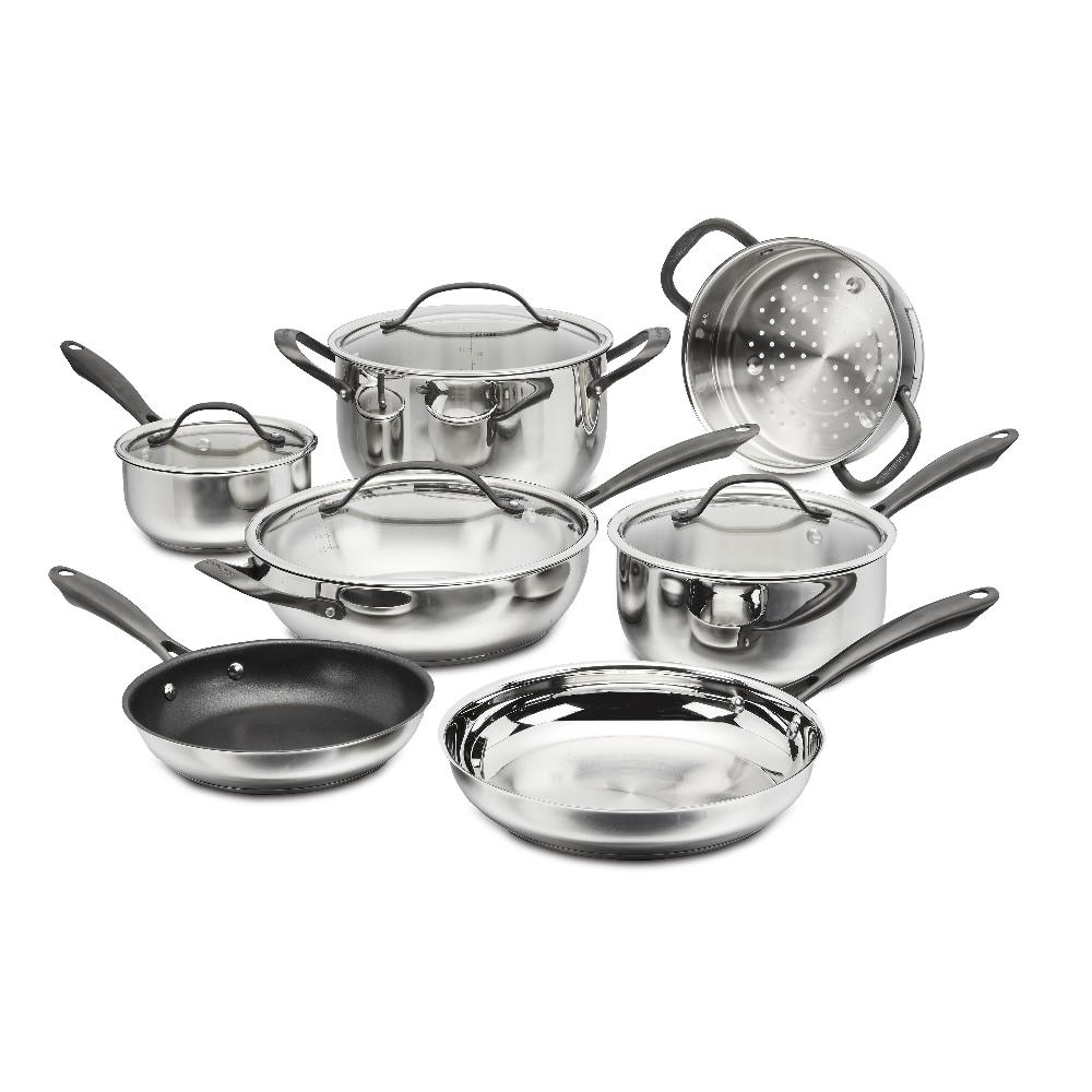 cuisinart Radiant Pro Stainless with Brushed Titanium Finish 11-Pc Set 74-11