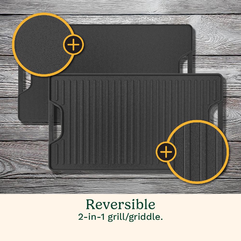 Cuisinart Reversable 2-in-1 Cast Iron Grill/Griddle Plate CCP-2747Z