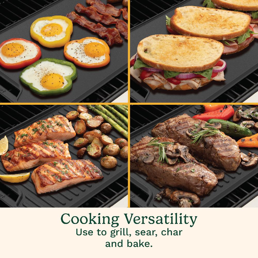Cuisinart Reversable 2-in-1 Cast Iron Grill/Griddle Plate CCP-2747Z