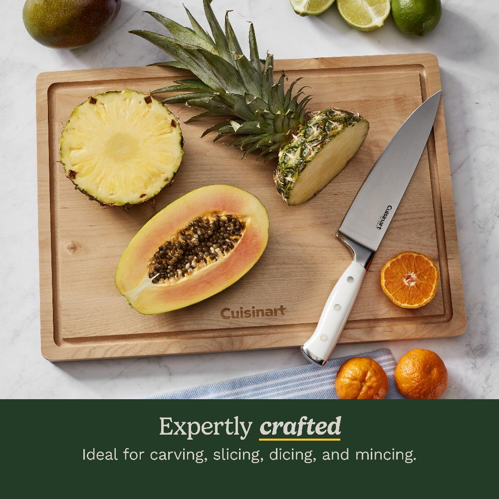 Cuisinart Reversible 17" Maple Wood Cutting Board CWB-17M