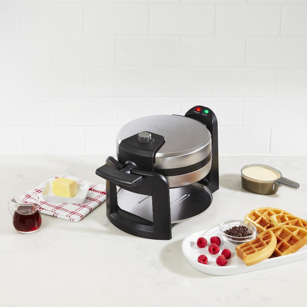 Cuisinart Round Flip Belgian Waffle Maker WAF-F30NAS