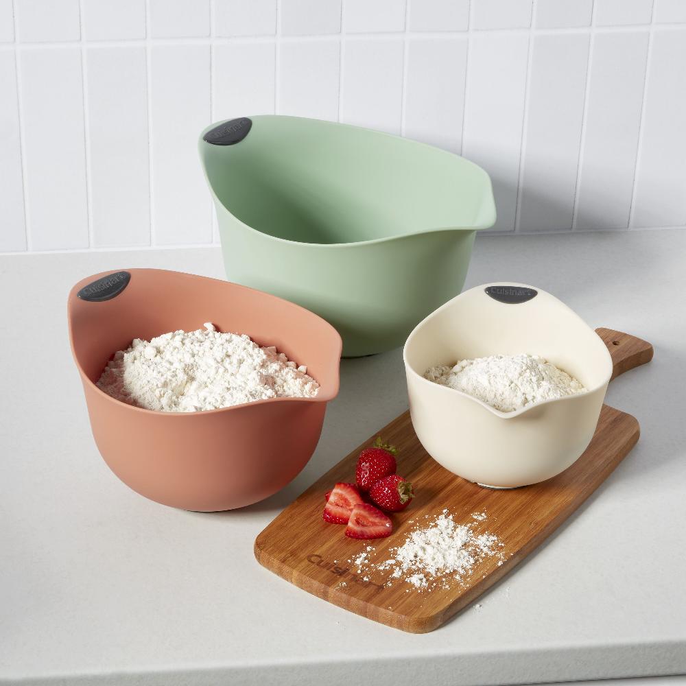 Cuisinart Set Of 3 Mixing Bowls – Desert Matte CTG-00-3MBD