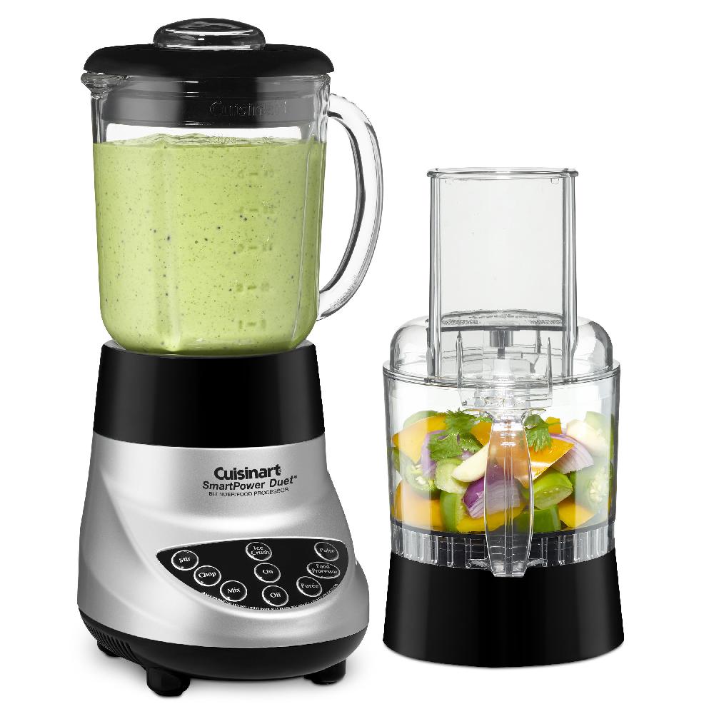 Cuisinart SmartPower ™ Duet 500 Watt Blender/Food Processor BFP-703BCP1 Die Cast P1
