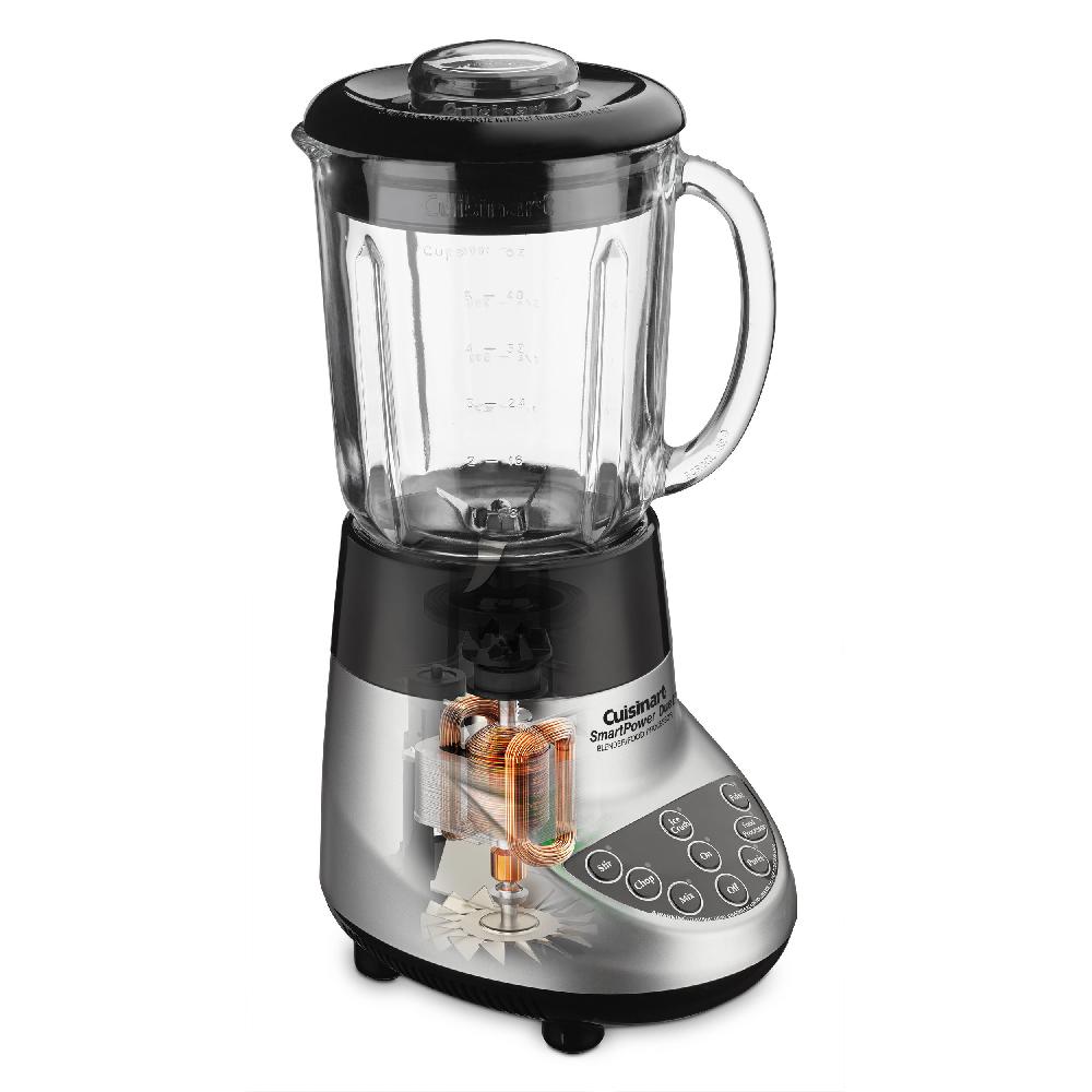 Cuisinart SmartPower ™ Duet 500 Watt Blender/Food Processor BFP-703BCP1 Die Cast P1