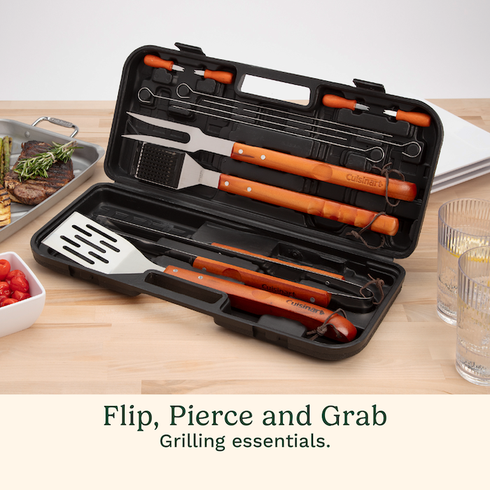 Cuisinart Wooden Handle Tool Set (13 Piece) CGS-W13Z Wood