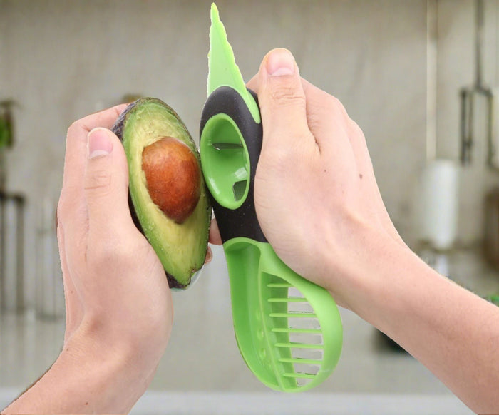 Cuisinox Cuisinox 3-in-1 Avocado Slicer Green Multifunctional Knife Kitchen Tools U0026 Utensils
