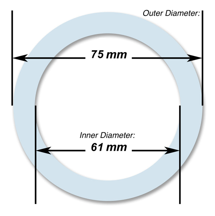 cuisinox Cuisinox 6 cup Silicone Food Grade Gasket for Firenza Liberta and Barista espresso makers Gaskets u0026 O-Rings