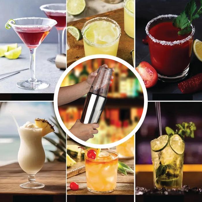 Cuisinox Cuisinox Boston Cocktail Shaker Set Cocktail Shakers