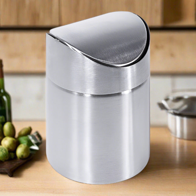 cuisinox Cuisinox Counter-Top Compost Bin in Stainless Steel 1.9 liter capacity Trash Cans u0026 Wastebaskets