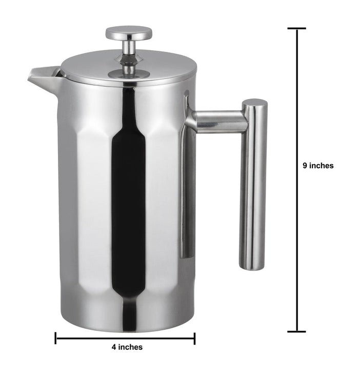 Cuisinox Cuisinox Double Walled Stainless Steel French Press French Presses