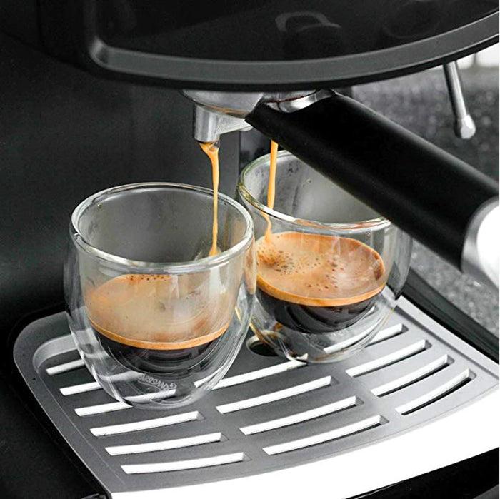 Cuisinox Cuisinox Espresso Cups Double Walled Glass Set Of 4 Shot Glasses