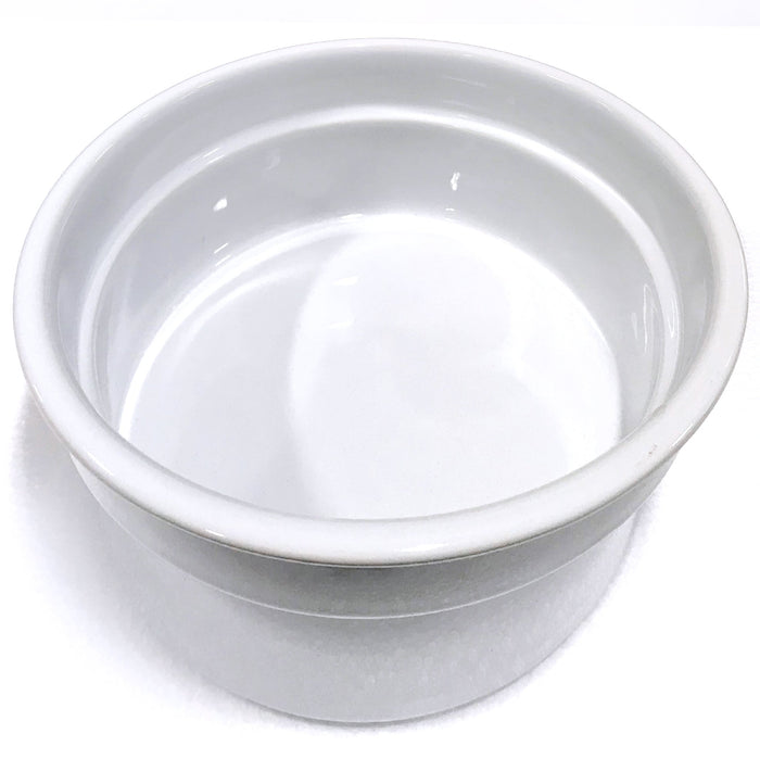 Cuisinox Cuisinox Fondue Insert In White Porcelain (fits Into A 7" Diameter Saucepan) Fondue Set Accessories