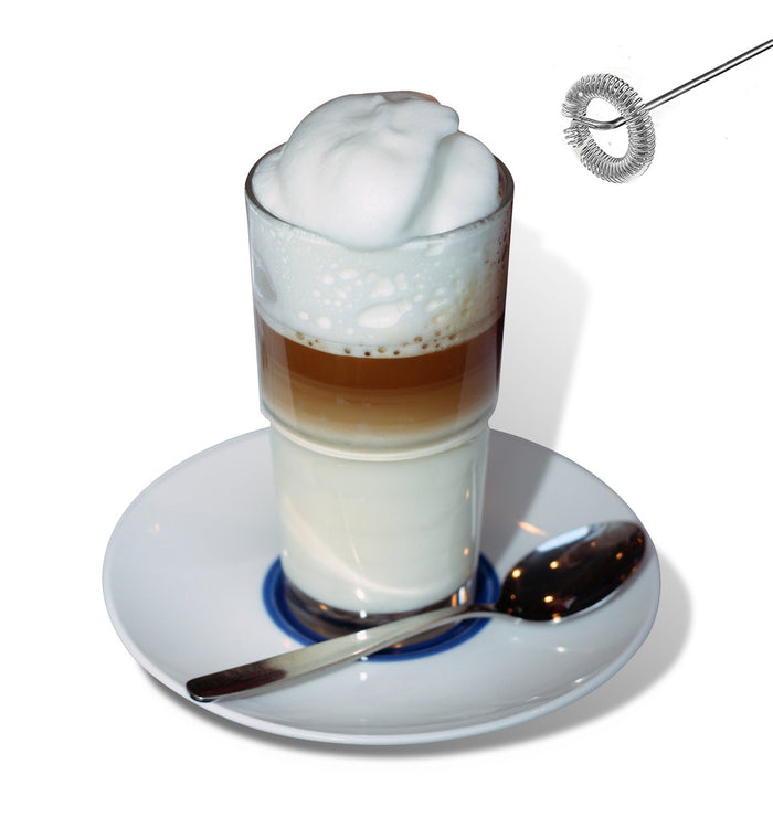 Cuisinox Cuisinox Milk Frother Handheld Electric Foam Maker With Stainless Whisk Coffee Maker U0026 Espresso Machine Accessories