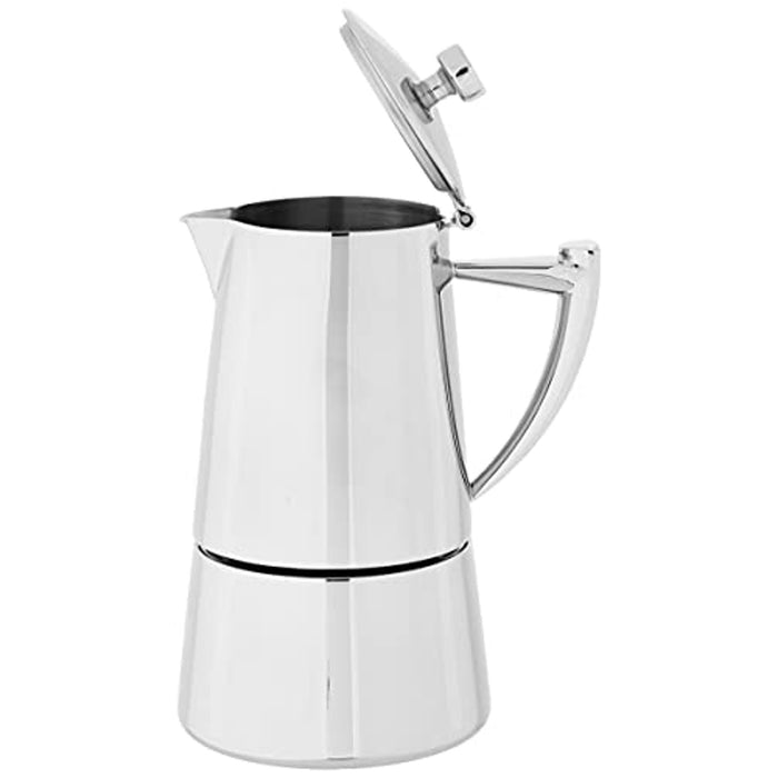 Cuisinox Cuisinox Roma Mirror Stainless Steel Induction Stovetop Moka Espresso Coffee Maker Coffee Makers U0026 Espresso Machines
