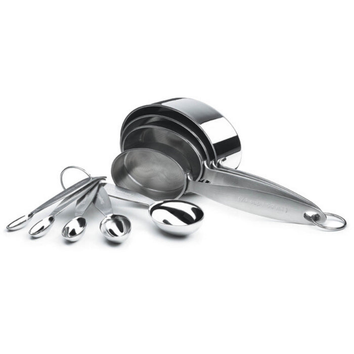 cuisipro Cuisipro Stainless Steel Measuring Cups and Spoon Set 747143 Measuring Cups and Spoon Set