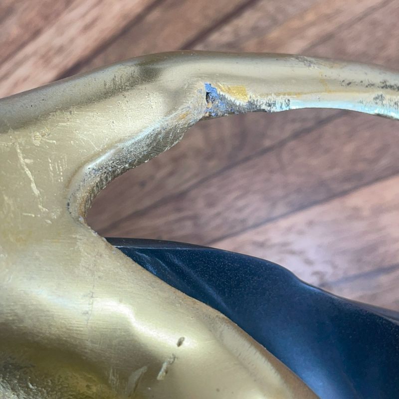 Culinary Concepts Black Shell Bowl With Gold Octopus | PERFECTLY IMPERFECT