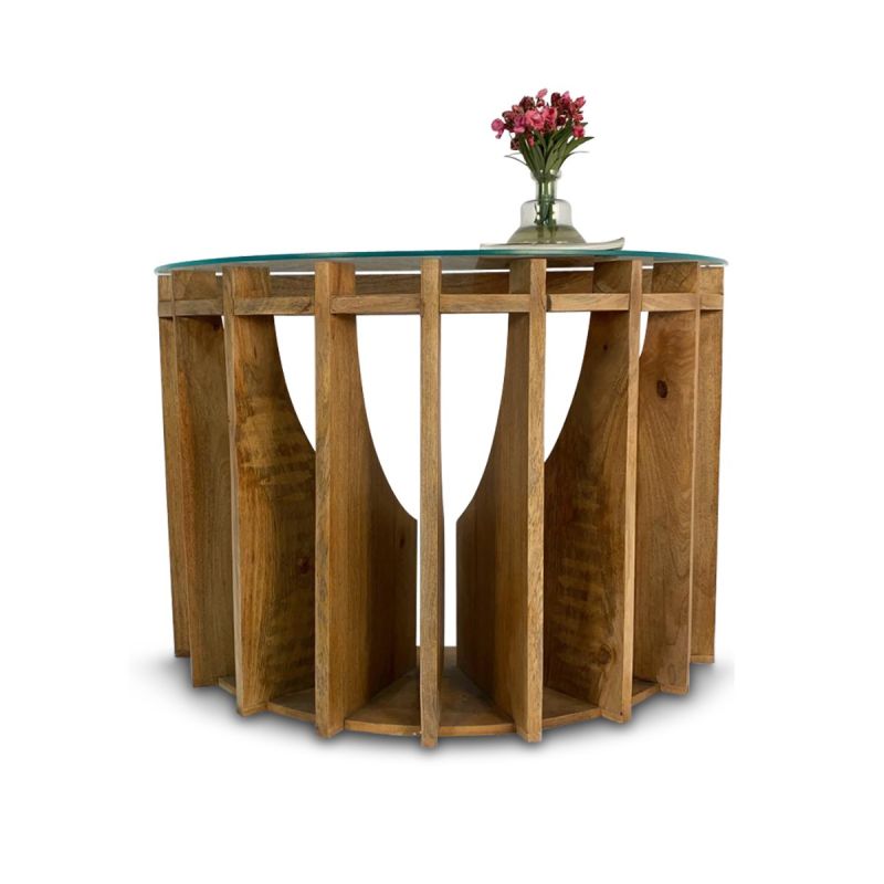 Culinary Concepts Brasilia Wooden Console Table | EX DISPLAY | COLLECTION ONLY