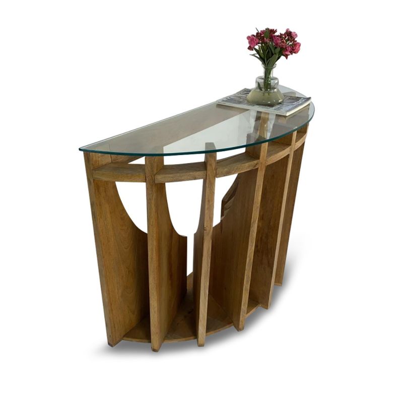 Culinary Concepts Brasilia Wooden Console Table | EX DISPLAY | COLLECTION ONLY