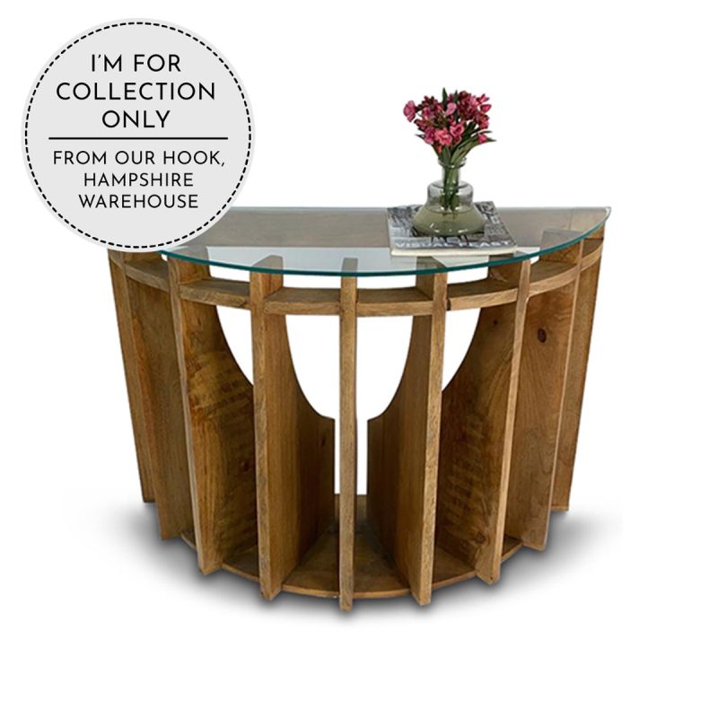 culinary concepts Brasilia Wooden Console Table | EX DISPLAY | COLLECTION ONLY