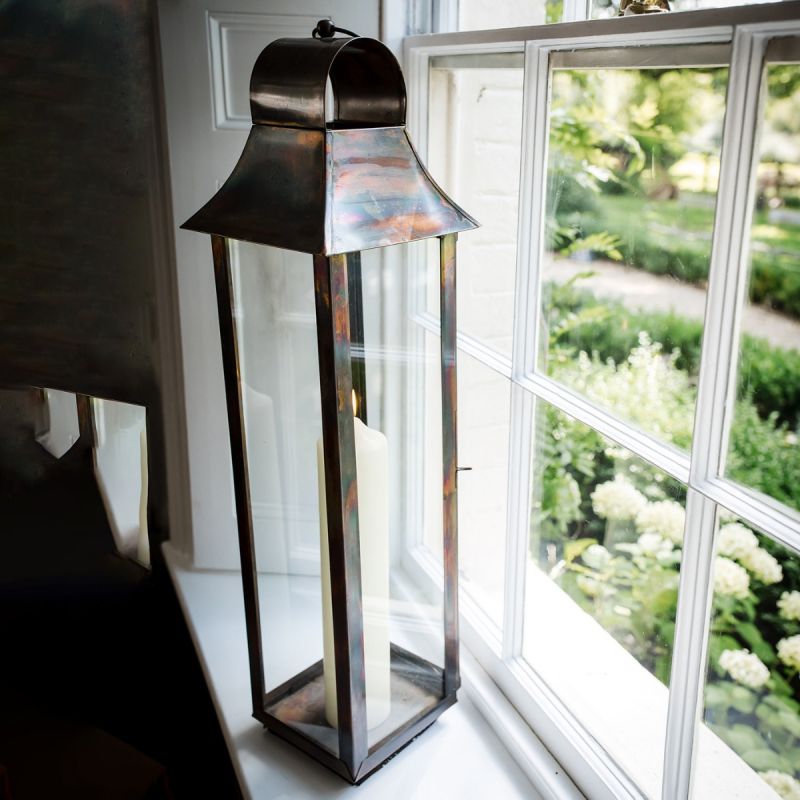 Culinary Concepts Burnished Copper Medium Tonto Lantern