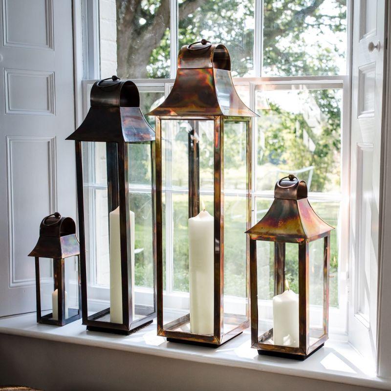 Culinary Concepts Burnished Copper Medium Tonto Lantern