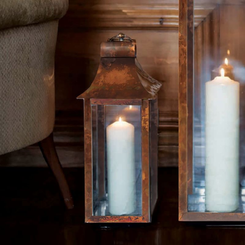 Culinary Concepts Burnished Copper Small Tonto Lantern